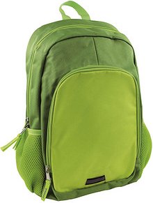 DONAU Kindergartenrucksack Kunstfaser hellgrün