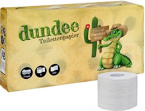 Thumbnail - dundee Toilettenpapier 3-lagig, 8 Rollen