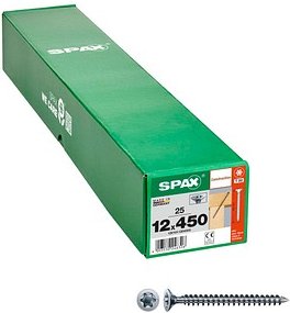 SPAX® Holzbauschrauben T50 Senkkopf WIROX 1201011204505 12 mm x 450 mm, 25 St.