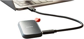 SanDisk Portable SSD 2 TB externe SSD-Festplatte schwarz
