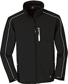 4PROTECT® Herren Softshelljacke OHIO schwarz Größe M