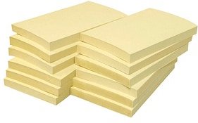Thumbnail - inFO Recycling Haftnotizen 5655-11BOX gelb, 12 Blöcke