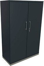 fm Aktenschrank Oldenburg, 4260649682180 lavagrau 3 Fachböden 80,0 x 44,2 x 151,7 cm