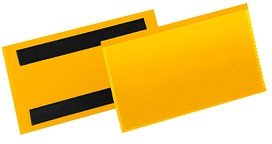 Thumbnail - DURABLE Magnettaschen gelb 15,0 x 6,7 cm, 50 St.