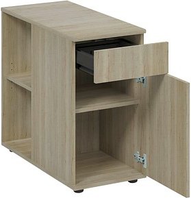fm home office Standcontainer eiche 1 Auszug 40,0 x 80,0 x 73,4 cm
