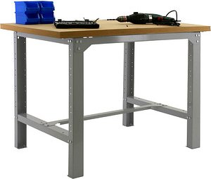 Thumbnail - Simonrack Werkbank SIMONWORK BT6 PLYWOOD 1200 grau 120,0 x 75,0 x 86,5 cm