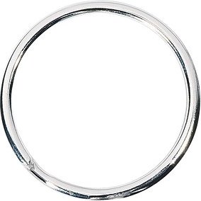 Thumbnail - WEDO Schlüsselring silber, 100 St.