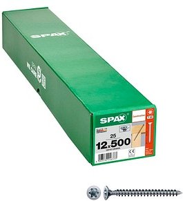 SPAX® Holzbauschrauben T50 Senkkopf WIROX 1201011205005 12 mm x 500 mm, 25 St.