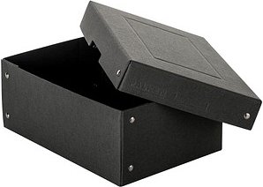 FALKEN PURE Aufbewahrungsbox 4,5 l schwarz 18,0 x 25,0 x 10,0 cm