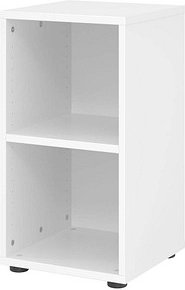 HAMMERBACHER Aktenregal Popular weiß 40,0 x 40,0 x 74,8 cm, 1 St.