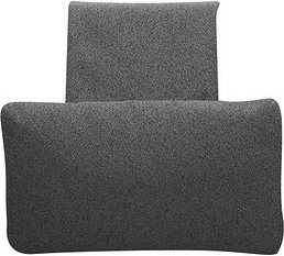 DOMO Collection Kissen dunkelgrau 25,0 x 40,0 cm, 1 St.