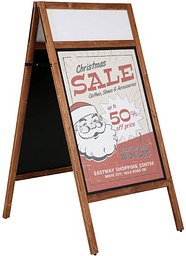 Thumbnail - update displays Kundenstopper MULTI Plus braun DIN A1, 1 St.