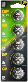 Thumbnail - 5 GP Knopfzellen CR2430 3,0 V