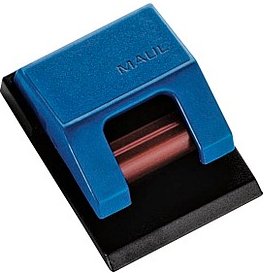 Thumbnail - 10 MAUL S Rollenclips blau selbstklebend, Wandmontage