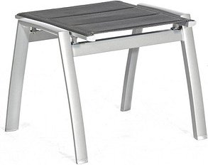 Thumbnail - Sunny Smart® Gartenhocker Concept silber/schwarz, Metall, 1 St.