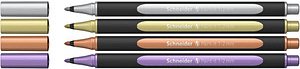 Thumbnail - Schneider 020 Lackmarker farbsortiert 1,0 - 2,0 mm, 4 Set