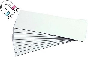 Thumbnail - EICHNER Magnetschilder weiß 3,0 x 15,0 cm, 300 St.