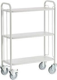 Rollcart Etagenwagen 08-7473 weiß 80,0 x 38,0 x 110,0 cm