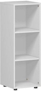 geramöbel Aktenregal lichtgrau 40,0 x 40,0 x 110,4 cm, 1 St.