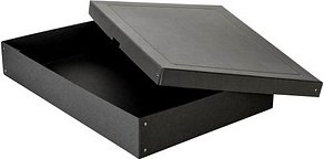 FALKEN PURE Aufbewahrungsbox 27,0 l schwarz 44,0 x 62,0 x 10,0 cm