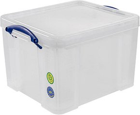 Really Useful Box Aufbewahrungsbox 35,0 l transparent 48,0 x 39,0 x 31,0 cm