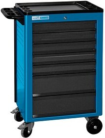 ADB Basic Werkstattwagen blau 7 Schubladen