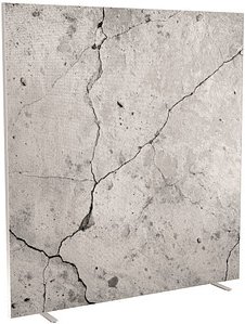 PAPERFLOW Trennwand easyScreen Industrial, 61819 bunt 160,0 x 173,4 cm, 1 St.