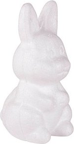 Thumbnail - Rayher Styroporform weiß Hase 8,0 cm, 1 St.
