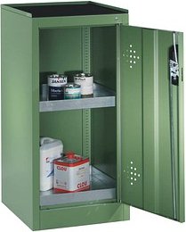 CP Umweltschrank 8721-315 S10154 resedagrün 2 Fachböden 50,0 x 50,0 x 100,0 cm, aufgebaut, 1 St.