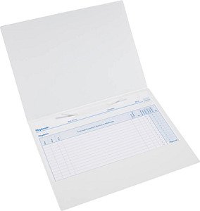 Thumbnail - BOI Patienten-Dokumentations-Hängemappe signal-line Kunststoff grau 4 x kaufmännische Heftung, 1 St.