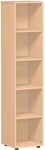 geramöbel Aktenregal buche 40,0 x 40,0 x 180,8 cm, 1 St.