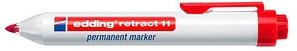 Thumbnail - edding retract 11 Permanentmarker rot 1,5 - 3,0 mm, 1 St.