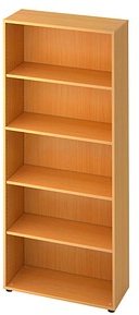 HAMMERBACHER Aktenregal Inader buche 80,0 x 33,0 x 188,0 cm, 1 St.