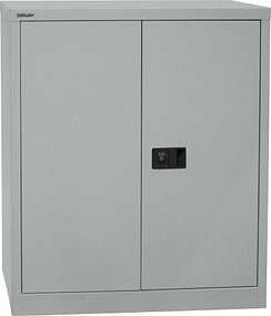 Thumbnail - BISLEY Metallschrank Universal E402A01355 silber 1 Fachboden 91,4 x 40,0 x 100,0 cm, aufgebaut, 1 St.