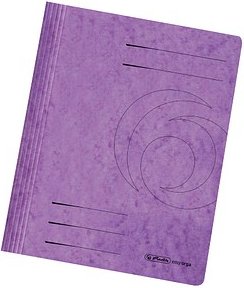 herlitz Schnellhefter Quality Karton violett DIN A4, 1 St.