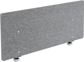 Thumbnail - HAMMERBACHER Tischtrennwand VARW12/5, grau 119,5 x 50,0 cm, 1 St.