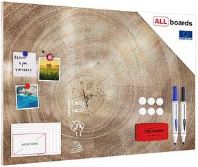 ALLboards Magnettafel 90,0 x 60,0 cm Baumstamm