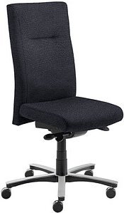 Mayer XXL Bürostuhl myNEW VISION , 2298 26 397 Stoff schwarz, Gestell alu