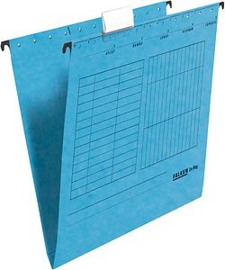 FALKEN Hängemappen UNIREG blau, 25 St.