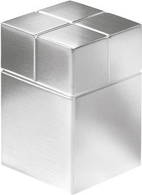 SIGEL C30 "Ultra-Strong" Magnete silber, Metall 2,0 x 3,0 x 2,0 cm, 2 St.