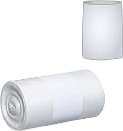 Müllbeutel 60,0 l transparent 6,5 my, 50 St.