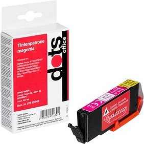 dots magenta Druckerpatrone kompatibel zu Canon CLI-551 XL M