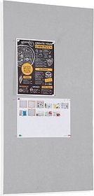 rocada Pinnwand Skin 115,0 x 75,0 cm Textil blau