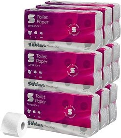 Satino Toilettenpapier prestige 4-lagig, 72 Rollen