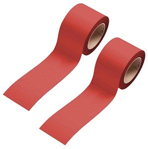 2 EICHNER Magnetbänder rot 3,0 cm x 10,0 m
