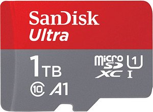 SanDisk Speicherkarte microSDXC Ultra, 1 TB, 1 St.