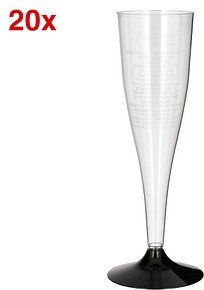 STARPAK Einweg-Sektgläser 0,1 l, 20 St.