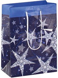 Thumbnail - SIGEL Geschenktüten Shining Star Motiv 17,0 x 23,0 cm, 5 St.