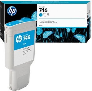 HP 746 (P2V80A) cyan Druckerpatrone