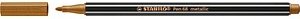 Thumbnail - STABILO Pen 68 metallic Filzstift braun, 1 St.